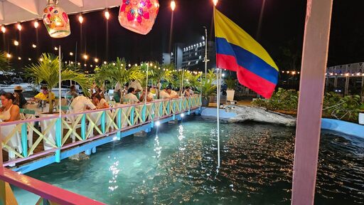 Viagem para San Andrés: Restaurante mais famoso da ilha (La Regatta)